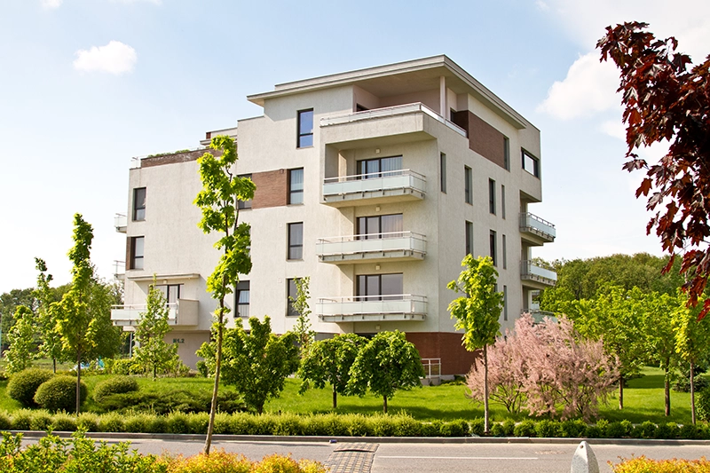 small multi-family apartment building